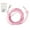 Pink, variant on Elastic Bird Leash Flight Control Leash 9.84Feet Long Escape Proof Elastic Rope With Detachable Ankle Rings
