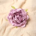 thumbnail image 1 of Cabeza de flor de rosa de tela de seda, flor artificial, flor artificial, decoración del hogar para bodas, disfraces, 1 of 6
