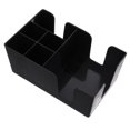 thumbnail image 1 of Organizador de Almacenamiento de Vasos de Papel Desechables Cola Rack Acrílico Para Negocios Negro, 1 of 7