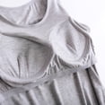 thumbnail image 7 of Yubnlvae Women's 2-Pack Shirt with Built-in Bra Padded Crewneck Short Sleeve Athletic Top - (Breathable Comfort | Solid Color | Layering Essential) (A | 3XL), 7 of 7