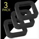 thumbnail image 1 of 3 Pack - 2 Inch Hitch Receiver Silencer Pad for Adjustable Ball Mounts - Reduce Rattle, Eliminate Noise and Provide Cushion Between receivers and Tow, 1 of 5