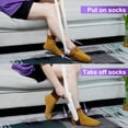 thumbnail image 6 of Sock Aid, Sock Helpers to Put on Your Socks for Seniors, Disabled, Pregnancy, Assist Device for Elderly, Tool Aide Puller Easy on and Off with No Bending(Purple), 6 of 6
