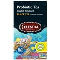 thumbnail image 2 of (5 pack) Celestial Seasonings English Breakfast Probiotic Black Tea Bags (18 Count), 2 of 8