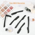 thumbnail image 7 of 6pcs Eyebrow Razor for Women Foldable Facial Razor Stainless Steel Eyebrow Trimmer Leveling Tool Black, 7 of 7