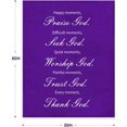 thumbnail image 6 of Inspirational Blanket, Get Well Gifts for Women&Men, Cancer Sympathy Healing Blankets,Christian Religious Gift for Women Spiritual Gift Birthday Gifts for Women 50x60inch, 6 of 6
