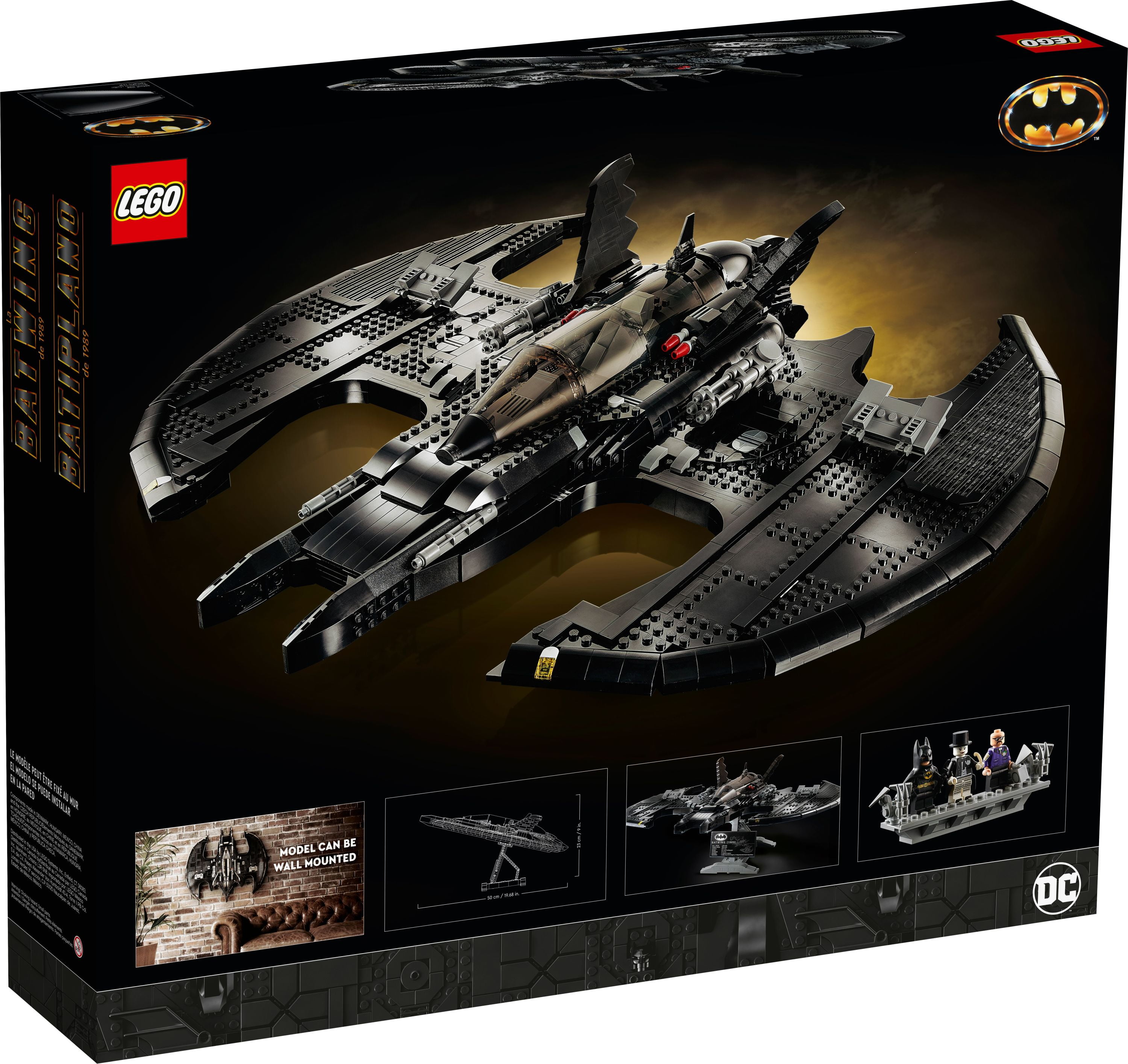 Lego releases new Batman 1989 Batwing set on Batman Day - CNET
