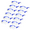 Blue/Clear, variant on JORESTECH Safety Glasses, LS-260 (Clear, 12 Unit)
