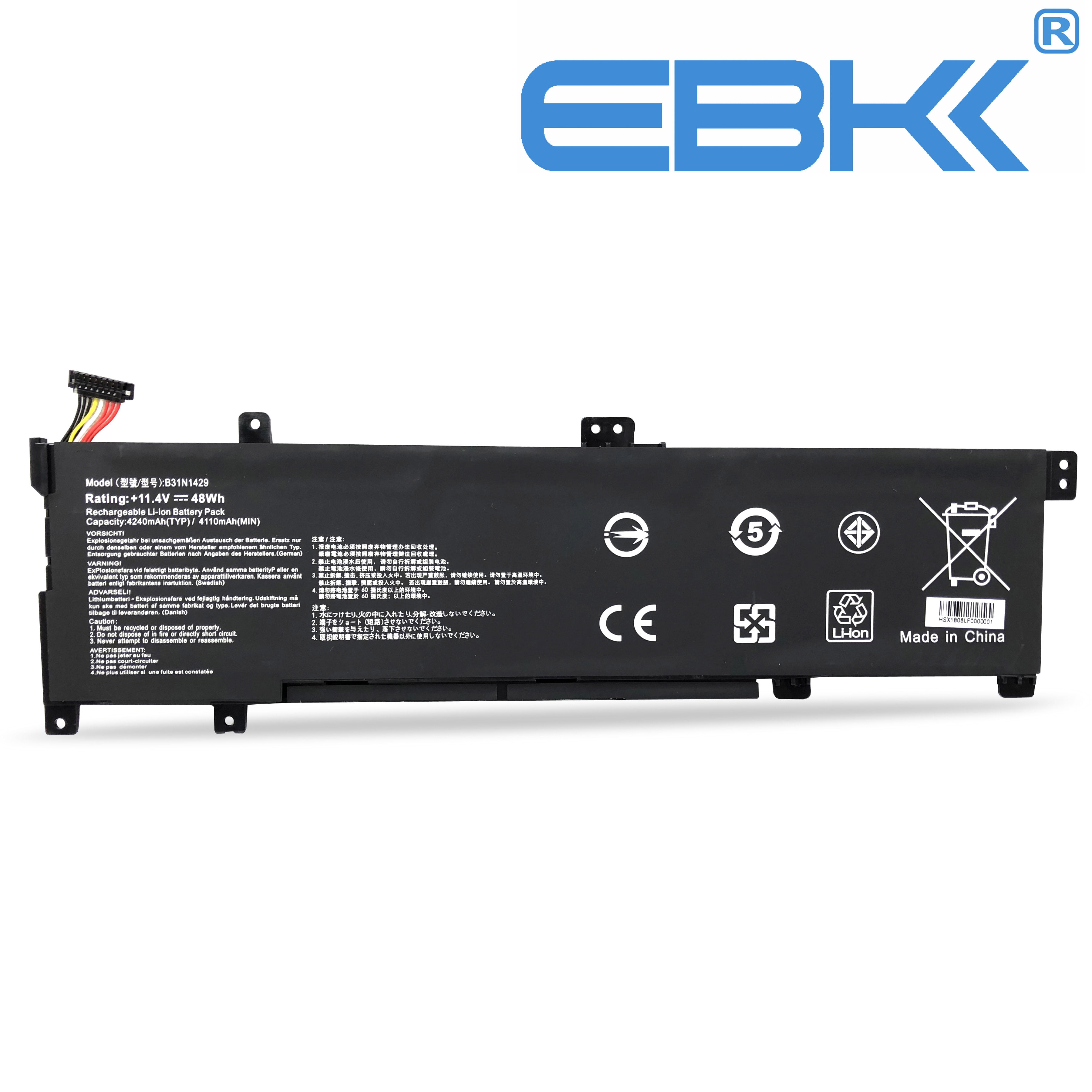 Immersion Displacement topic B31N1429 Battery for ASUS K501U K501UX K501UB K501UW K501LX K501LB K501UQ  K501UX-AH71 DM054H K501UB-DM097T K501LX-NH52 K501UW-AB78 AH71 NB72  A501C1-X1-D20-11.4V 48Wh 4240mAh - Walmart.com