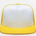 thumbnail image 4 of Gorra de béisbol con logotipo personalizado para niños, gorro de camionero con diseño personalizado, 100% poliéster, malla en blanco, 1 unidad, 4 of 4