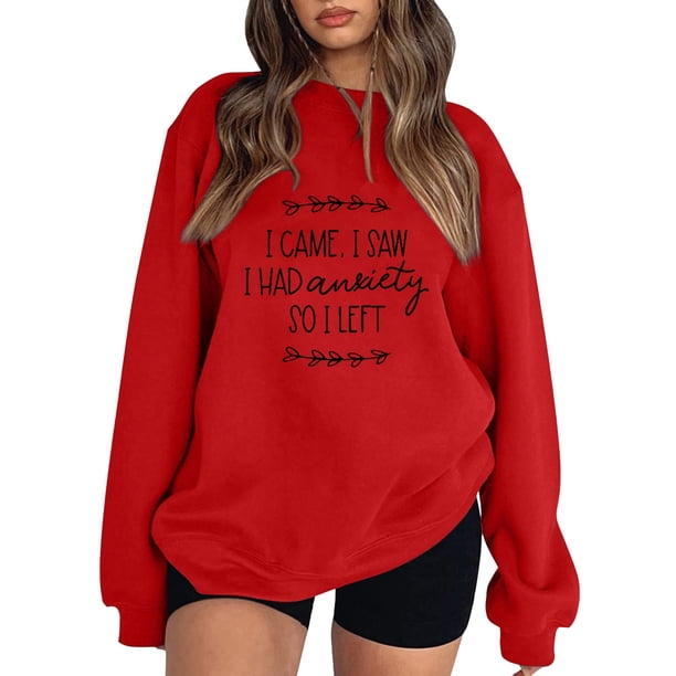 Gibobby Sudaderas para mujer Enfermería de manga corta con estampado de calabaza y cuello en V a la moda informal para mujer para la celebración de Halloween (Rojo, XXL)