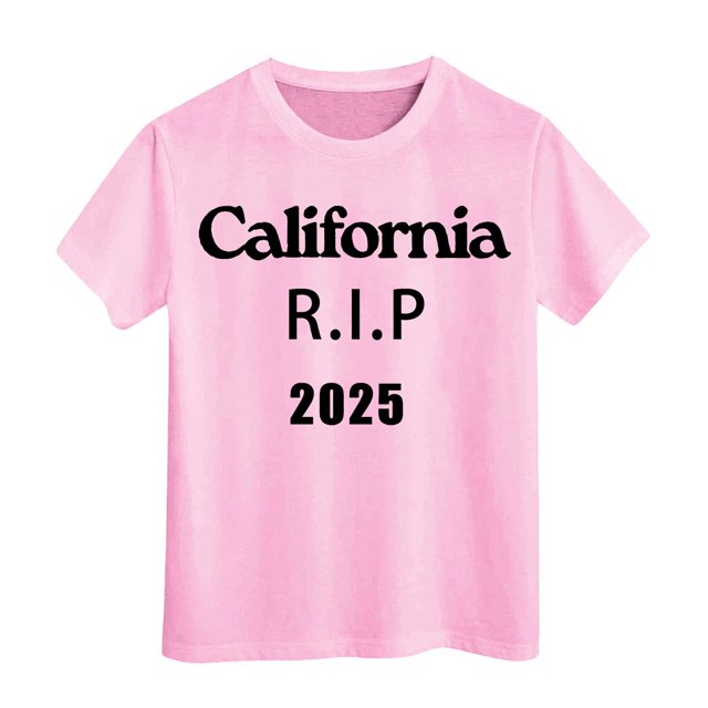 T-shirt Imprimé Décontracté à Manches Courtes pour Filles