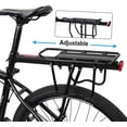 thumbnail image 6 of VARUN Semi-Quick Release Adjustable Bicycle Cargo Rack Bicycle Back Bicycle Luggage Rack Maximum Load 110 lbs Black, 6 of 7