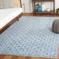 thumbnail image 2 of SAFAVIEH Micro-Loop Charlotte Solid Area Rug, Navy/Ivory, 3' x 5', 2 of 7