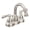 Spot Resist Brushed Nickel, variant on Moen Weylon Two Handle Spot Resist Brushed Nickel Centerset Bathroom Sink Faucet, 84790SRN