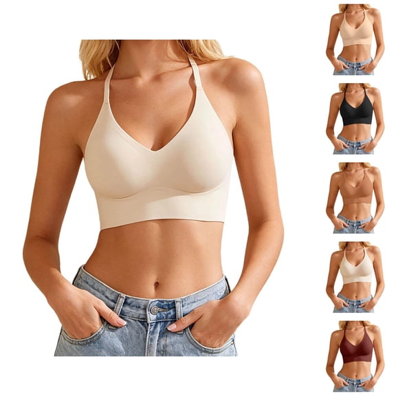 Posture Support Bras for Women Seamless Bra Push Up Wireless Comfortable Bra