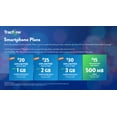 Tracfone Blu View 1, 16GB Black Prepaid Smartphone