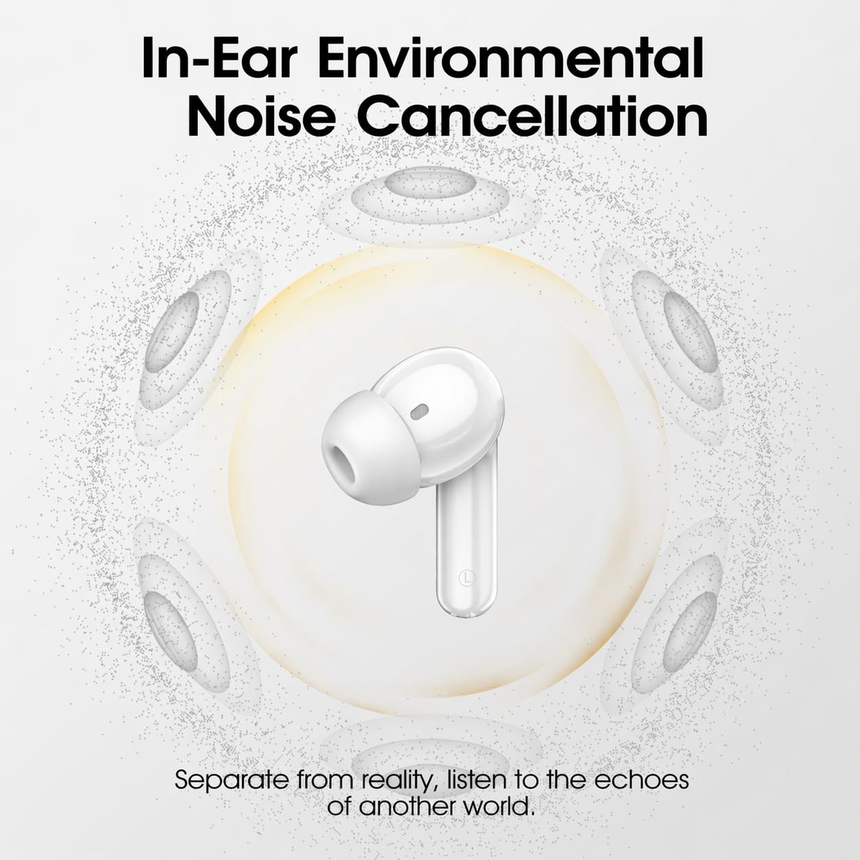 WeurGhy Wireless Earbuds, Noise Cancelling, 46H Playtime, White photo 2