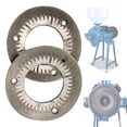 thumbnail image 4 of 2pcs Grinding Plates, Dry Grinding Disc, Dry Grain Grinding Machine Plates, Grinding Milling Disc for 150 Model Dry Grinding Machine, Grain Grinder Mill Sheet, 4 of 9