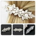 thumbnail image 5 of Hair Pins for Women Rhinestone Barrettes Pretty Clips Alloy Plating Bride Miss, 5 of 6