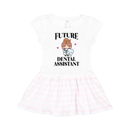 

Inktastic Future Dental Assistant Gift Toddler Girl Dress