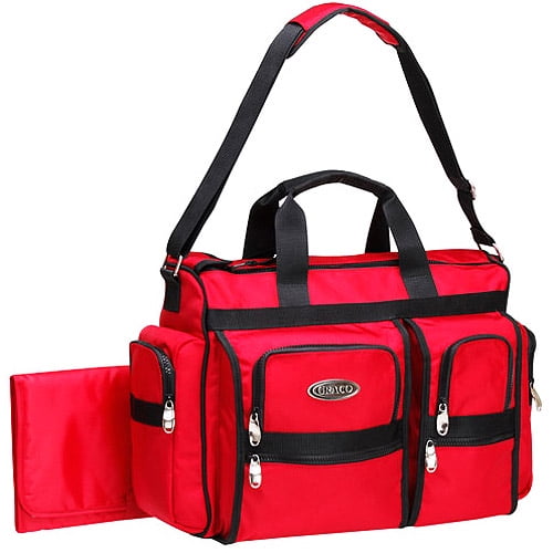 Graco Optimo Diaper Bag, Red
