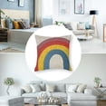 thumbnail image 5 of Acheng Rainbow Throw Pillow Covers, Pillow Cases Pillocases for Bed Sofa Home Decor  Decorative 2 pcs White, 5 of 7