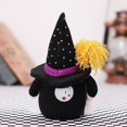 thumbnail image 5 of Adorno de peluche de gnomo de Halloween con luz para la decoración del hogar de la fiesta de la chimenea de vacaciones, kaili Sencillez, 5 of 5
