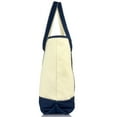 thumbnail image 7 of DALIX Blueberry Tote Hand Bag Reusable Grocery Natural Canvas Fruits in Navy Blue, 7 of 7
