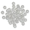 thumbnail image 3 of 200pcs Snowflake Spacer Beads Set, Loose Beads , DIY 6mm Craft Decor Loose Charm, 3 of 9