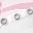 thumbnail image 3 of Erosebridal Pink Letter Personalized Curtains for Living Room,Bowknot Initial 30%-50% Blackout Curtains Set of 2 (38Wx45L),Kawaii Decor, 3 of 6