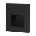 thumbnail image 3 of LED Step Light, 85-220V 1.5W Recessed Step Light ABS And Acrylic  For Stairs For Corners For Corridors Black, 3 of 8