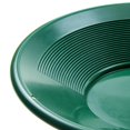 thumbnail image 2 of GREEN 14" Gold Rush Gravity Trap Gold Pan - Dual Riffle High Impact Flexible Plastic, 2 of 3