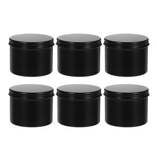 Tin Candle Jars for Making Candles - DIY Candle Containers with Lids -  Metal Candle Jars - Bulk Tins Storage for Candle - (12 Pieces) - (4 Ounces)  - Solid Navy and Sage