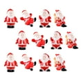 thumbnail image 4 of Christmas Figurines Decor Craft Resin Miniature Crafts Miniatures Village Decoration Santa Claus, 4 of 8