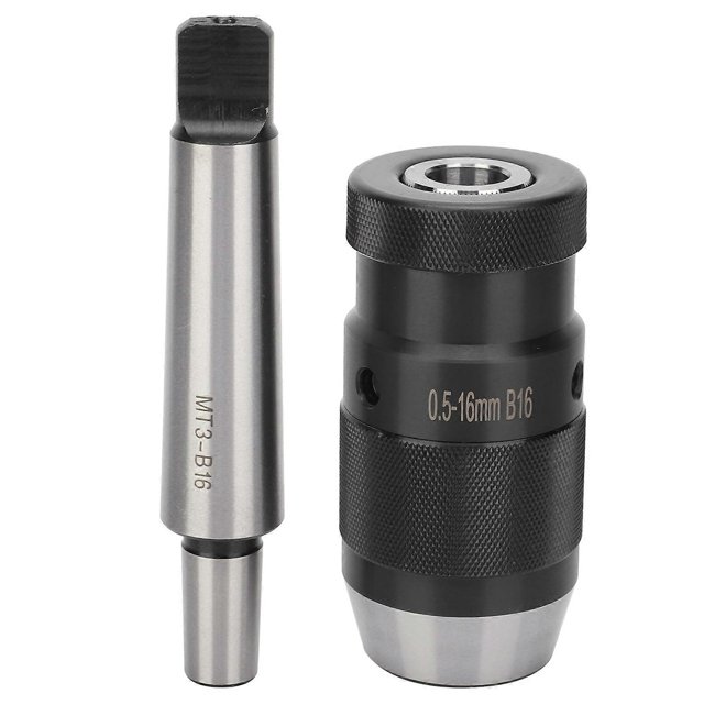 Mandrin de perçage sans clé à serrage rapide pour perceuse à colonne MT3-B16 0,5-16 mm