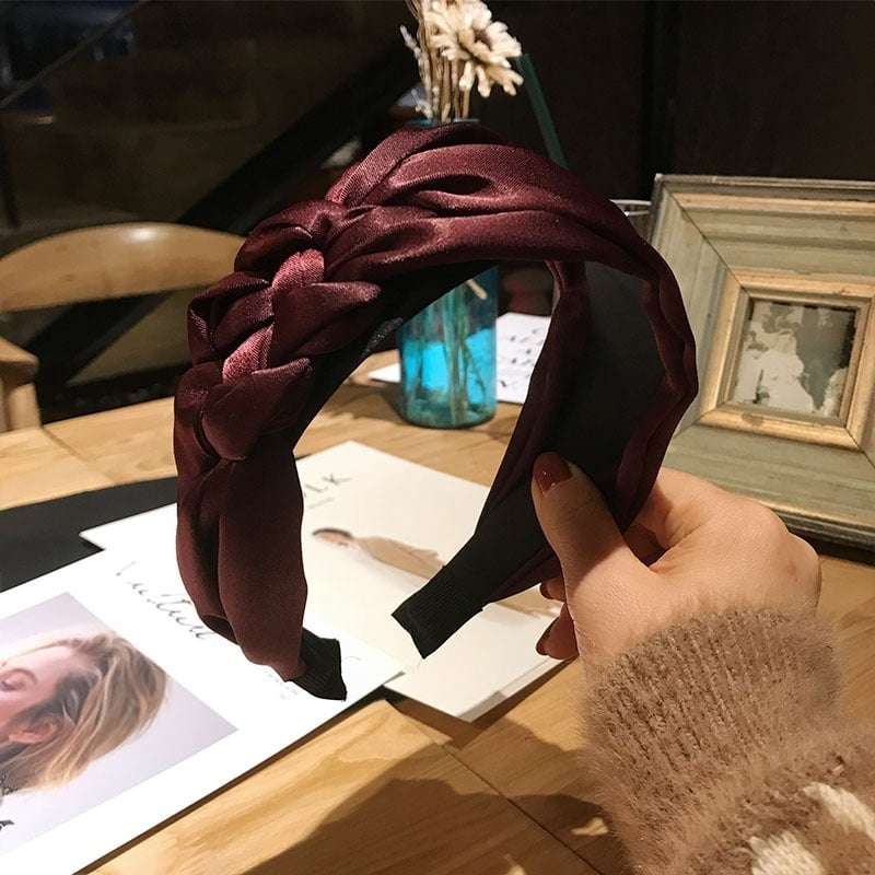 Kaboer 11 Colors Fashion Women Girl Twisted Wide Headband Hair
