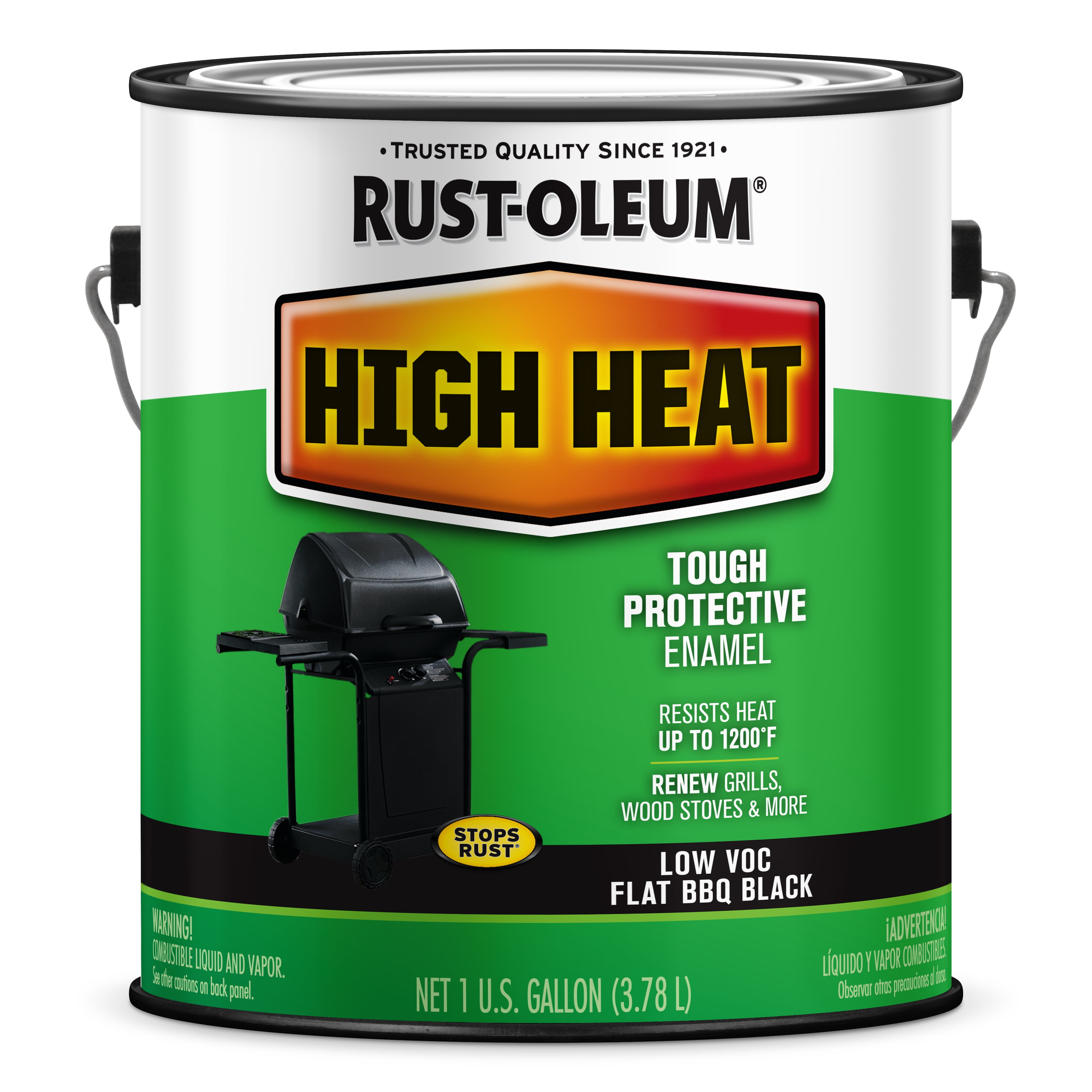 Rust-Oleum 237543 Specialty Black Satin, 2 gal, 2 Pieces 2 Pack