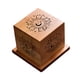 thumbnail image 5 of Caja de madera para quemador de incienso, colección de estuches para incienso, porta incienso artesanal Patrón de luna y estrella, 5 of 9