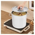 thumbnail image 2 of Stainless Steel Pot, 12.68 Quart Large Cooking Pot with Lid Stockpot Heavy Duty Pasta Pot Grade Soup Pot Induction Stew Pot for All Stoves, Store Fruit, Vegetable, Food, Dishwasher Safe, 2 of 9
