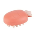 thumbnail image 1 of Guardurnaity Cepillo suave y elástico para de cabello y masaje del cuero cabelludo, peine de silicona para champú, no tóxico Cuidado del cabello Rojo, 1 of 6