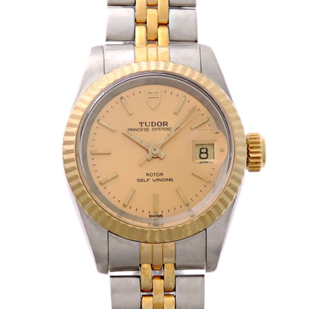 Pre-Owned Tudor Prince Date Women's Watch 92413 (Fair)