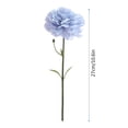 thumbnail image 3 of Flores Artificiales - Flores de Aspecto Realista para Decoración de Centros de Mesa, Azul MNFD, 3 of 6