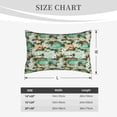 thumbnail image 4 of Lsque Colorful Hawaii Palms Pattern Pillow Case – Soft & Cozy Throw Pillow Cover, Hypoallergenic Cushion Case for Sleeping Women with Envelope Closure-20"x30", 4 of 6