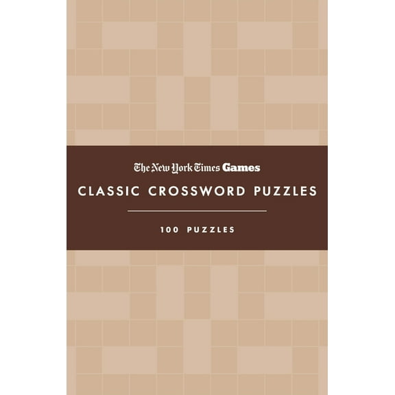 New York Times Games Classic Crossword Puzzles (Coffee and Cream): 100 Puzzles, (Hardcover)