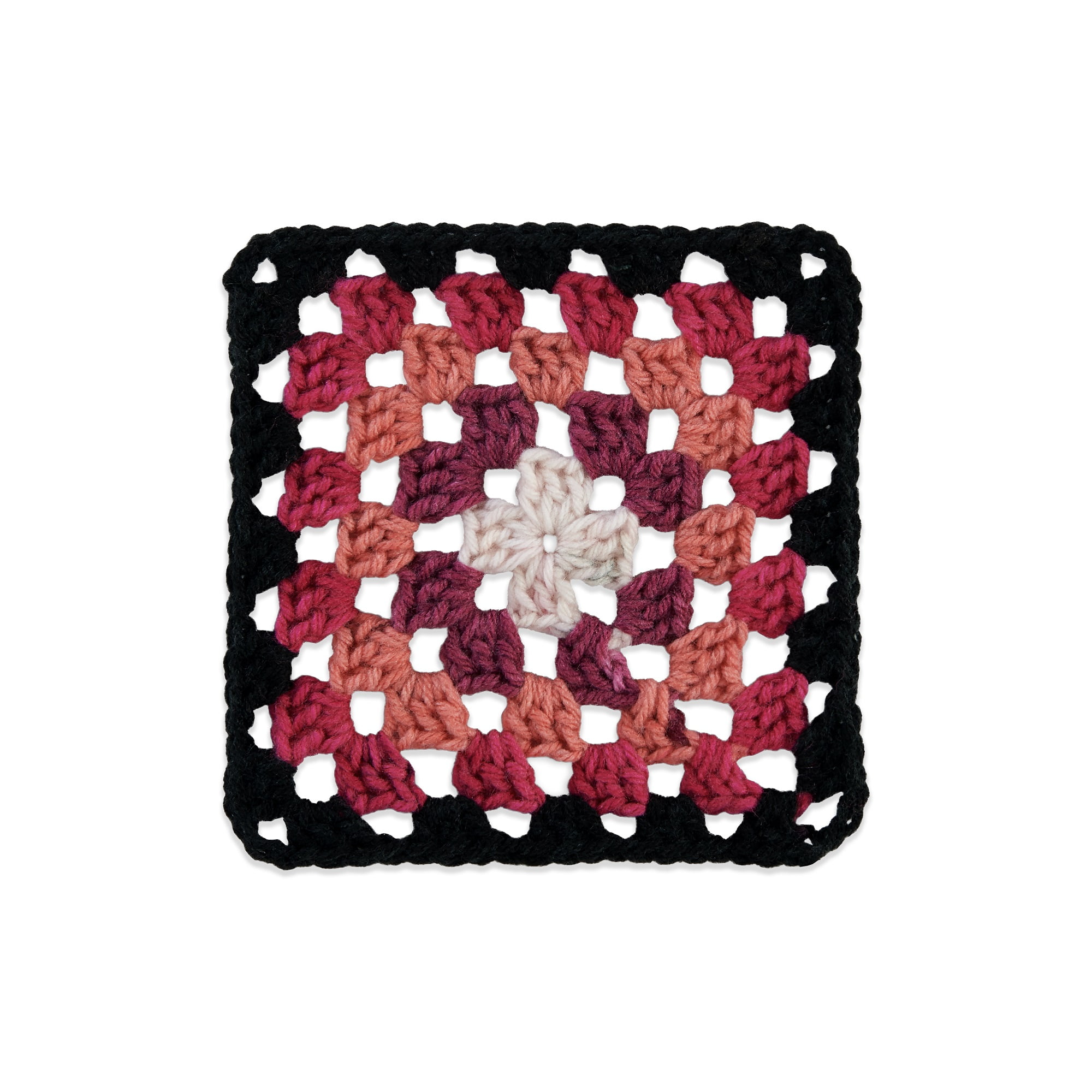 Red Heart™ Granny Square 250g Yarn (6 Pack), Black - Carnation Code