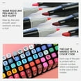 thumbnail image 2 of 30 Colors Drawing Markers Alcohol Marker Dual Tip Permanent Art Marker Sketch Marker Adult Pen Coloring Illustrated Picture Card Pen, 2 of 8