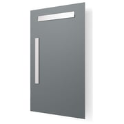 Better Bevel Frameless Rectangle Mirror, 16 x 24 Bathroom Wall Mirror w/Pencil Polished Edge