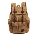 thumbnail image 2 of Neinkie Travel Backpack Convertible Duffel Zipper Closure Adjustable Shoulder Strap Strong Load Bearing Multiple Pockets Large Size Men Canvas Vintage Backpack for School, 2 of 9