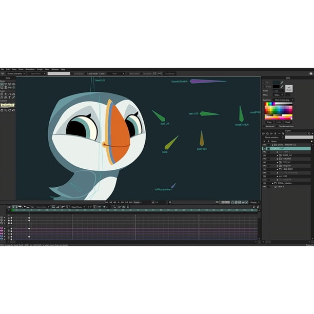 Moho Pro 13.5 – Software Di Animazione Professionale Per PC E Mac, Licenza Retail