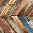 thumbnail image 3 of 0.53*9.5M Modern Chinese Imitation Wood Grain Wallpaper Decoration Wallpaper, 3 of 6